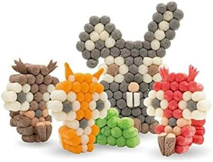 PlayMais BASIC My 1st Forest Animals starter craft kit for kids from 3 years I natural toy with 650 pieces I stimulates creativity & motor skills I gift for girls & boys I Made in Germany