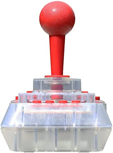 The C64 Micro Switch Joystick - Clear (Electronic Games