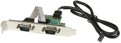StarTech.com Motherboard Serial Port - Internal - 2 Port - Bus Powered - FTDI USB to Serial Adapter - USB to RS232 Adapter (ICUSB232INT2)