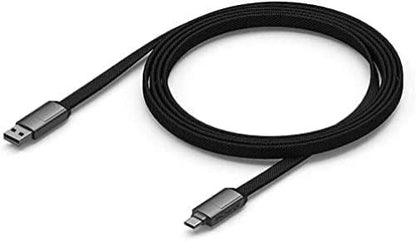 inCharge 6 Max - The Six-in-One Extra Long Cable for Home & Travel with 5ft/1.5m Charging USB/USB-C/Micro USB/Lightning Cable for All of Your Devices