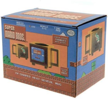 Pyramid Retro TV Heat Change Mug - Super Mario Bros (Like a Boss