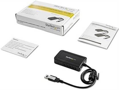StarTech.com USB to VGA Adapter - 1920x1200 - External Video & Graphics Card - Dual Monitor Display Adapter - Supports Windows (USB2VGAE3