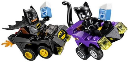 LEGO DC Super Heroes 76061 - Mighty Micros: Batman vs. Catwoman Batman vs Catwoman Bauset
