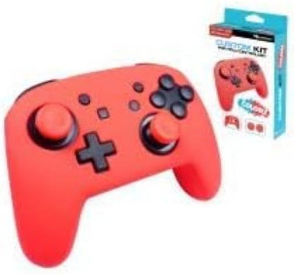 Subsonic SA5489-2 Silikon Schutzhülle für Nintendo Switch Pro Controller rot