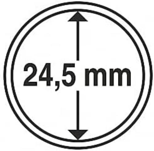 Lighthouse coin capsules inner diameter