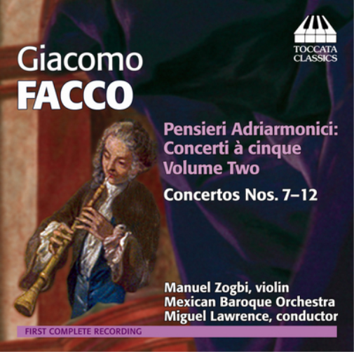 Giacomo Facco: Pensieri Adriarmonici: Concerti a Cinque - Volume 2