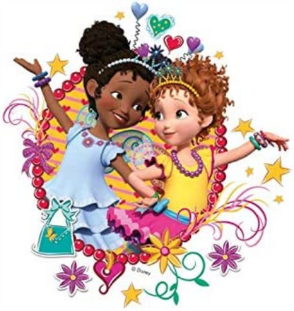 Jumbo 19761 Disney Fancy Nancy-4 in 1 Shaped Puzzles