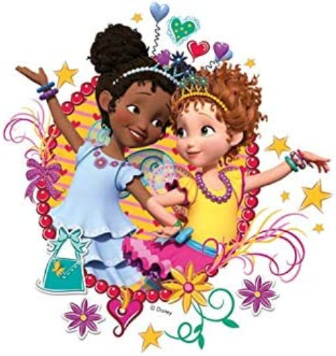 Jumbo 19761 Disney Fancy Nancy-4 in 1 Shaped Puzzles