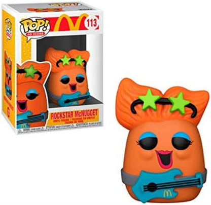 Funko 52988 McDonalds Rockstar Nugget Collectable Toy, Multicolour