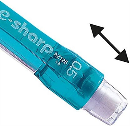 Pentel E Sharp YAZ125/RCY/2M - Portaminas (0,5 mm, 2 unidades