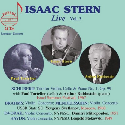 Isaac Stern: Live - Volume 3