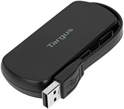 Targus 4-Port USB Desktop Hub, Black (ACH114EU