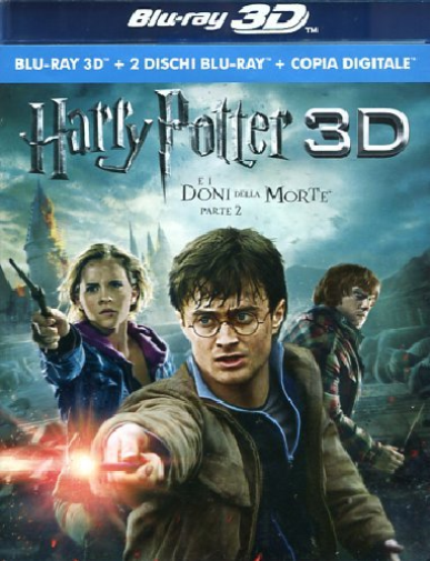 Harry Potter Doni Morte 2 Pt.(3d+2d+E-Copy
