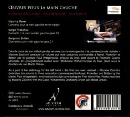 Oeuvres pour la Main Gauche Vol.4