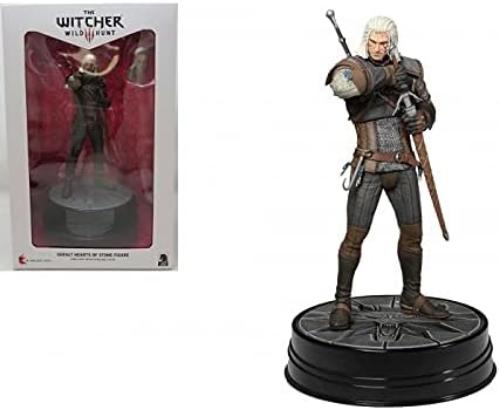 WITCHER AUG200446 Dark Horse 3: Wild Hunt-Heart of Stone Geralt Deluxe Statue Figure, Multi