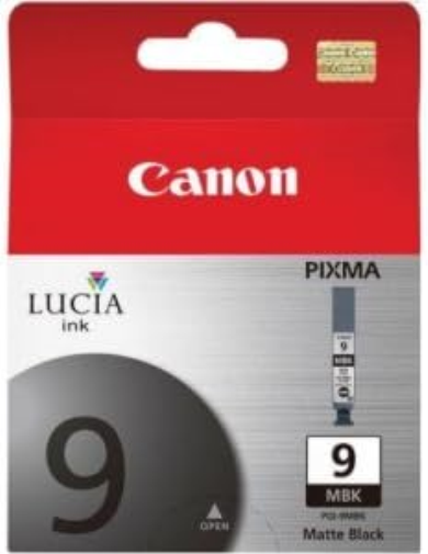 Canon Tintenpatrone PGI-9 MBK - mattschwarz 14 ml - Original für Tintenstrahldrucker, Matte Schwarz, Einzelpack