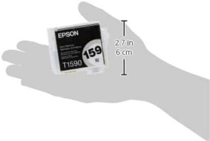 Epson T1590 Gloss Optimiser, Ink Optimiser Cartridge, Multi-coloured, Genuine