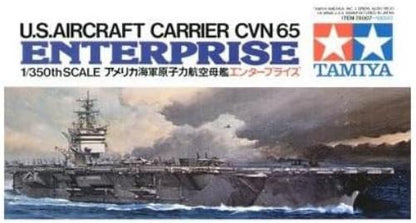 Tamiya 300078007 - Maqueta del portaaviones US CVN-65 Enterprise (escala: 1:350