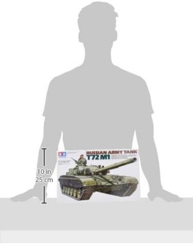 TAMIYA 300035160 – 1: 35 Russian battle tank T72 M1.
