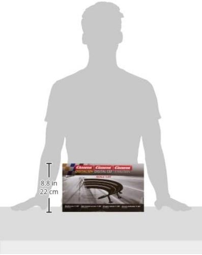 Carrera - 20020574 Curva peraltada 1/30°, 6 Piezas