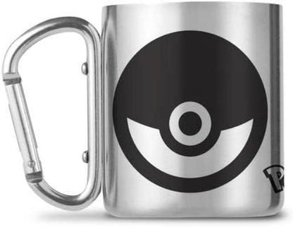 Pokemon Pokeball Carabiner Camping Mug