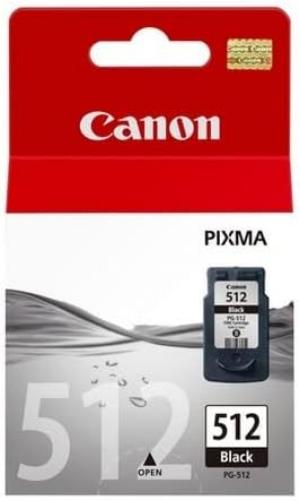Canon Originaltinte PG-512, Größe Standard, Schwarz, Recyclebare Verpackung