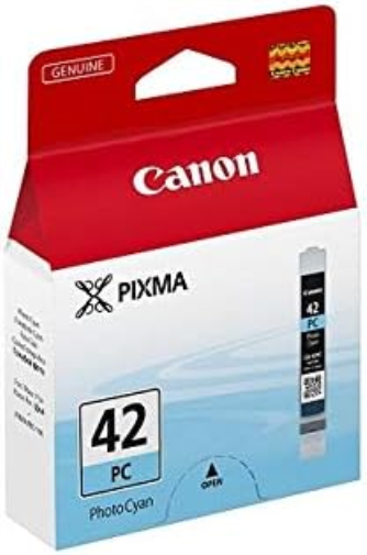 Canon CLI-42 8 originele inktcartridge multipack BK/GY/LGY/C/M/Y/PC/PM voor Pixma Inkjet printer PRO100-PRO100S foto cyaan,Normaal,Zwart