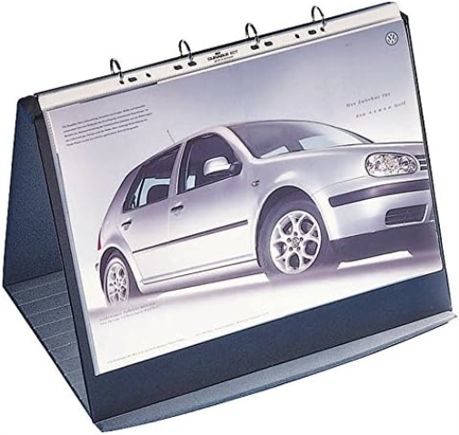 Durable 856739 Landscape Durastar Table Top Presenter, A4 Size