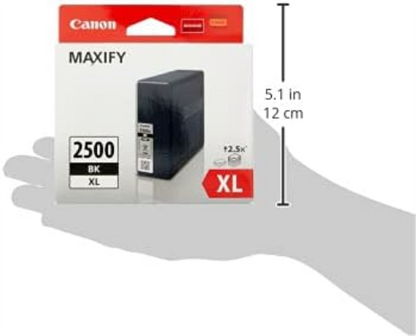 Canon Tintenpatrone schwarz Black 70,9 ml ORIGINAL für MAXIFY Drucker PGI-2500XLBK