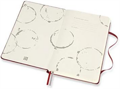 Moleskine - Wine Journal, Theme Notebook - Hardcover Notebook to Collect and Organise Your Wine - Large Size 13 x 21 cm - 400 Pages