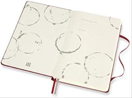 Moleskine Passion Journal, Wine, Hard Cover, Large (5" x 8.25") Bordeaux Red, 400 Pages