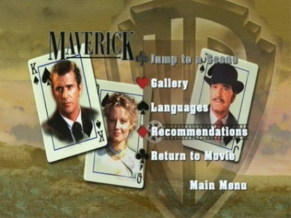 Maverick Film DVD