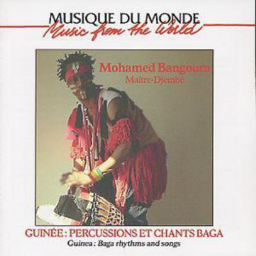Guinee:Percussions Et Chants Baga: Guinea: Baga rhythms and songs;Maitre-Djembe;Music from the