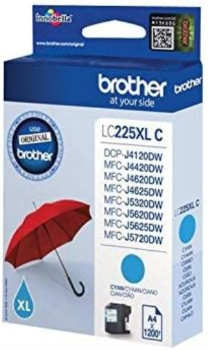 Brother LC225XLCBP High Capacity Ink Cartridges