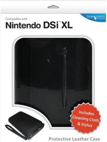 Leather Case Black Xl Ndsi (Blue Ocean