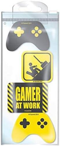 Gamer at Work Shaped Erasers - 4 Pieces