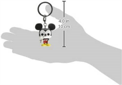 Funko POP! Keychain: Disney - Mickey Mouse Novelty Keyring - Collectable Mini Figure - Stocking Filler - Gift Idea - Official Merchandise - TV Fans - Backpack Decor