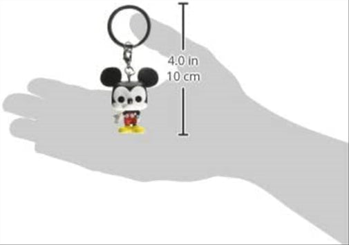 Funko POP! Keychain: Disney - Mickey Mouse Novelty Keyring - Collectable Mini Figure - Stocking Filler - Gift Idea - Official Merchandise - TV Fans - Backpack Decor