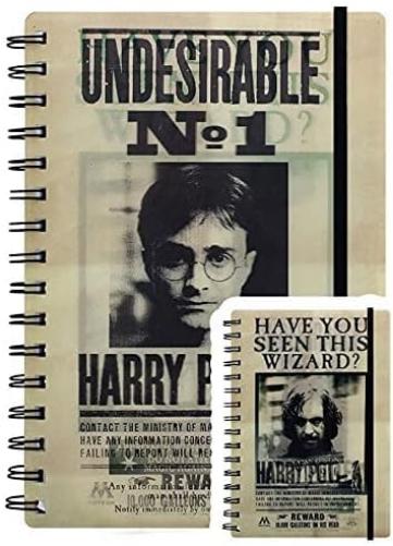 Pyramid Harry Potter: (Sirius & Harry) 3D Cover Notebook (Quaderno Lenticolare 3D