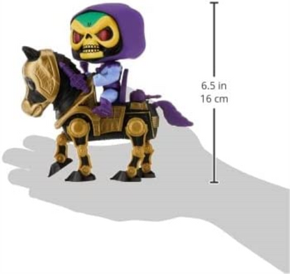 Funko Pop! Rides: Masters Of The Universe - Skeletor With Night Stalker - I Dominatori Dell'universo - Figura in Vinile da Collezione - Idea Regalo - Merchandising Ufficiale - TV Fans