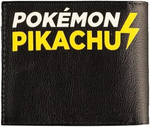 Difuzed Pika #025, Accessori da Viaggio-Portafoglio bi-Fold Unisex-Adulto, Nero