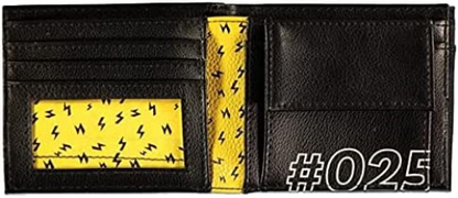 Difuzed Pika #025, Accessori da Viaggio-Portafoglio bi-Fold Unisex-Adulto, Nero