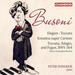 Busoni: Elegien/Toccata/Sonatina Super Carmen/...