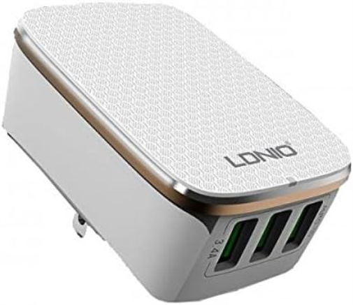 LDNIO 3 USB travel CHARGER 3.0 QUALCOMM