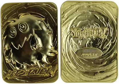 Yu-Gi-Oh! Limited Edition 24k Gold Plated Kuriboh Metal Card