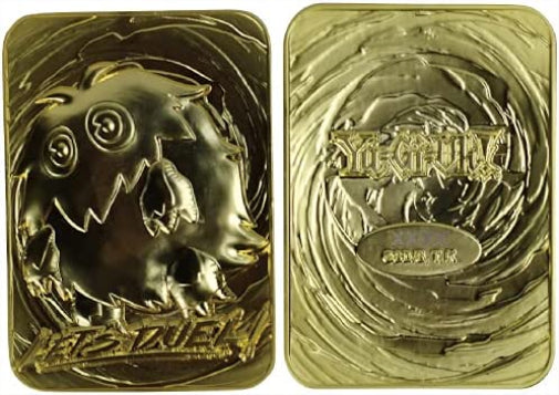 Fanattik KON-YGO27G Yu-Gi-Oh-Limited Edition 24K Gold Plated Collectible Kuriboh