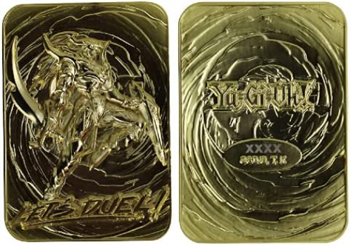 Fanattik KON-YGO25G Yu-Gi-Oh-Limited Edition 24K Gold Plated Collectible Black Luster Soldier