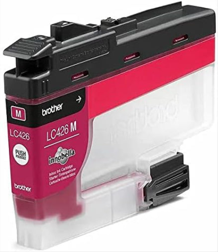 BROTHER LC-426M Inkjet Cartridge, Magenta, Single Pack, Standard Yield, includes 1 x Inkjet Cartridge, Genuine Supplies