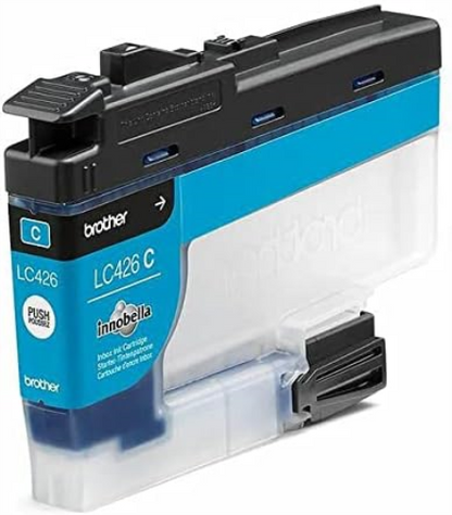 BROTHER LC-426C Inkjet Cartridge, Cyan, Single Pack, Standard Yield, includes 1 x Inkjet Cartridge, Genuine Supplies