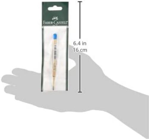 Faber-Castell 148746 - Kugelschreibermine - XB, blau, dokumentenecht, Großraummine, 1 Stück